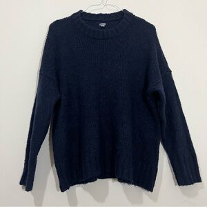 Aerie Blue Slouchy Oversized Sweater Size XS